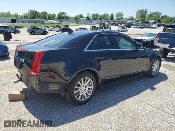 2011 Cadillac CTS Luxury with VIN 1G6DG5EYXB0127398, listed as a Copart auction lot 56472925 with 148,633 mi miles and Salvage title. Bid and sale history available at DreamBid. Image 3.