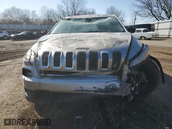 2017 Jeep Cherokee Sport with VIN 1C4PJMAB7HW630500, listed as a Copart auction lot 50075905 with 103,623 mi miles and Clean Title. Bid and sale history available at carsss.com. Image 5.