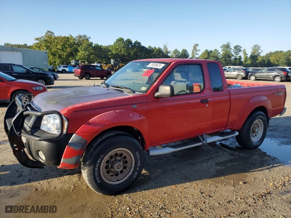 2001 Nissan Frontier 2WD SE Desert Runner with VIN 1N6ED26TX1C355505, listed as a Copart auction lot 73636624 with 163,894 mi miles and Clean Title. Bid and sale history available at carsss.com. Image 1.