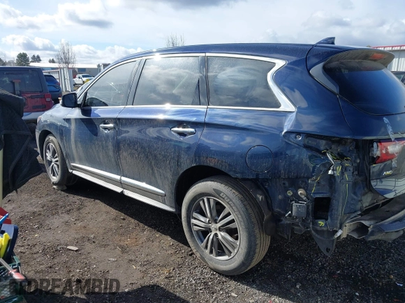 2020 Infiniti QX60 Luxe with VIN 5N1DL0MM0LC530960, listed as a IAAI auction lot 41718329 with 89,446 mi miles and . Bid and sale history available at DreamBid. Image 3.