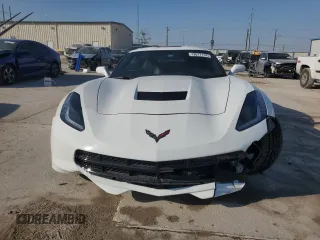 2017 Chevrolet Corvette 1LT with VIN 1G1YB2D75H5113871, listed as a Copart auction lot 73677114 with 0 mi miles and Salvage Title. Bid and sale history available at carsss.com. Image 5.