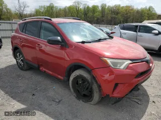 2017 Toyota RAV4 LE with VIN 2T3ZFREV9HW349373, listed as a Copart auction lot 52863595 with 159,617 mi miles and Salvage Title. Bid and sale history available at carsss.com. Image 4.