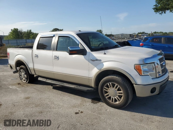 2010 Ford F-150 XL with VIN 1FTFW1CV0AKA38257, listed as a Copart auction lot 51028685 with 189,939 mi miles and Salvage Title. Bid and sale history available at carsss.com. Image 4.
