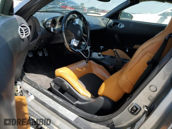 2004 Nissan 350Z Touring with VIN JN1AZ36A14T005906, listed as a Copart auction lot 60146584 with Not Provided miles and Salvage Title. Bid and sale history available at carsss.com. Image 8.