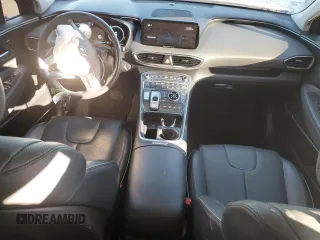 2021 Hyundai Santa Fe Limited with VIN 5NMS4DAL2MH349745, listed as a Copart auction lot 89108145 with 50,417 mi miles and Salvage Title. Bid and sale history available at carsss.com. Image 8.