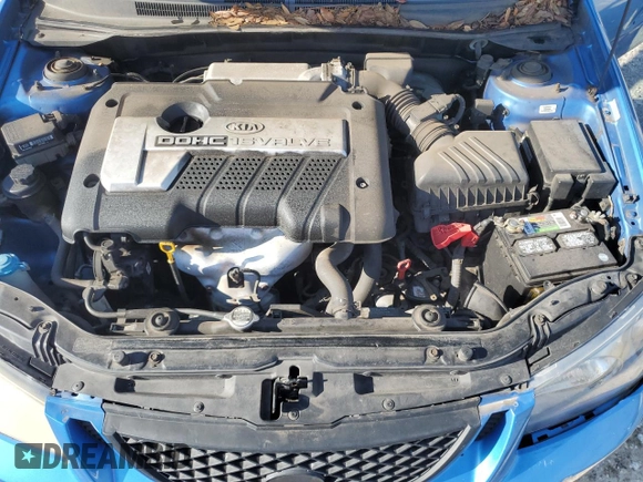 2005 Kia Spectra LX z VIN KNAFE121655113045, wystawiony jako Copart lot #61199595 z przebiegiem 156 310 mil mil oraz Szkoda całkowita • Salvage title. Historia ofert i sprzedaży dostępna na DreamBid. Obrazek 11.
