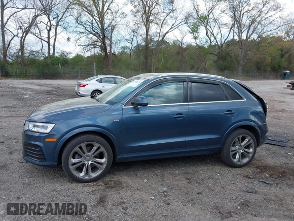 2018 Audi Q3 Premium Plus z VIN WA1JCCFS8JR014631, wystawiony jako IAAI lot #41958696 z przebiegiem 94 063 mil mil oraz . Historia ofert i sprzedaży dostępna na DreamBid. Obrazek 14.