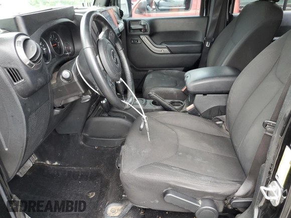 2017 Jeep Wrangler Unlimited Sport with VIN 1C4BJWDG3HL738241, listed as a Copart auction lot 60310865 with 113,526 mi miles and Salvage title. Bid and sale history available at DreamBid. Image 7.