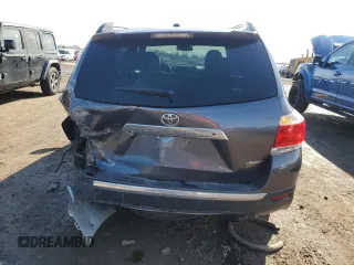 2013 Toyota Highlander Limited with VIN 5TDDK3EH5DS265771, listed as a Copart auction lot 49282335 with 214,748 mi miles and Salvage title. Bid and sale history available at DreamBid. Image 6.
