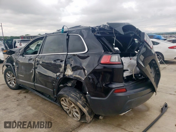 2022 Jeep Cherokee Latitude Lux with VIN 1C4PJLMX3ND501694, listed as a Copart auction lot 60551415 with 112,268 mi miles and Salvage title. Bid and sale history available at DreamBid. Image 2.