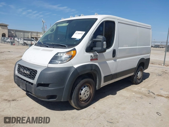 2019 Ram ProMaster Cargo with VIN 3C6TRVNGXKE555139, listed as a IAAI auction lot 41740544 with 215,011 mi miles and . Bid and sale history available at DreamBid. Image 17.
