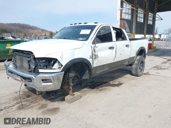 2011 Ram 2500 Big Horn with VIN 3D7UT2CL1BG626025, listed as a IAAI auction lot 41705709 with 102,970 mi miles. Bid and sale history available at carsss.com. Image 2.