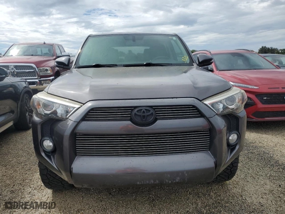 2017 Toyota 4Runner SR5 with VIN JTEZU5JR8H5154469, listed as a Copart auction lot 74082854 with 0 mi miles and Salvage Title. Bid and sale history available at carsss.com. Image 5.