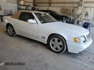 1999 Mercedes-Benz SL-Class with VIN WDBFA68F2XF179134, listed as a Copart auction lot 67335014 with 68,406 mi miles and Clean Title. Bid and sale history available at carsss.com. Image 4.