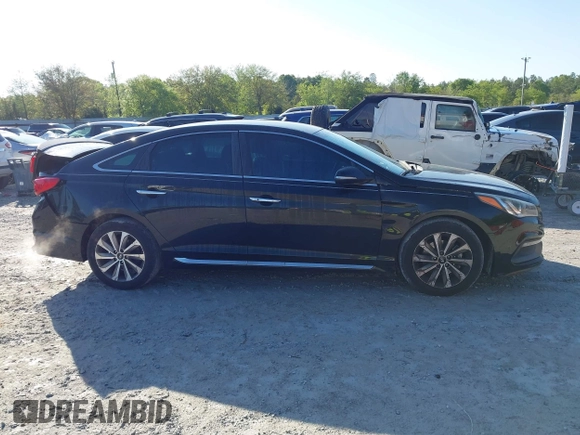 2015 Hyundai Sonata Limited with VIN 5NPE34AFXFH103882, listed as a IAAI auction lot 41946341 with 96,690 mi miles and . Bid and sale history available at carsss.com. Image 13.