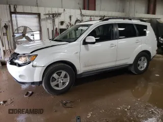 2009 Mitsubishi Outlander ES with VIN JA4LS21WX9Z013962, listed as a Copart auction lot 49263815 with 114,665 mi miles and Salvage Title. Bid and sale history available at carsss.com. Image 1.