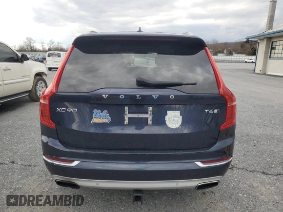 2016 Volvo XC90 T6 Inscription with VIN YV4A22PL1G1041829, listed as a Copart auction lot 47367425 with 125,531 mi miles and Clean Title. Bid and sale history available at carsss.com. Image 6.