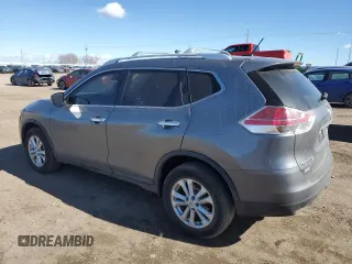 2016 Nissan Rogue S with VIN JN8AT2MV2GW146280, listed as a Copart auction lot 46888375 with 123,152 mi miles and Salvage Title. Bid and sale history available at carsss.com. Image 2.