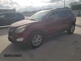 2016 Chevrolet Equinox LT with VIN 2GNALCEK5G6307146, listed as a Copart auction lot 52997995 with Not Provided miles and Salvage Title. Bid and sale history available at carsss.com. Image 1.