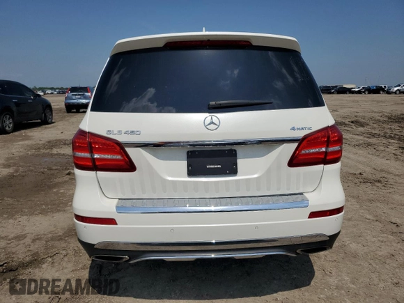 2017 Mercedes-Benz GLS with VIN 4JGDF6EE9HA964797, listed as a Copart auction lot 54863445 with 123,978 mi miles and Clean Title. Bid and sale history available at carsss.com. Image 6.