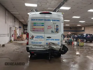 2018 Ford Transit with VIN 1FTYR1CM6JKA12527, listed as a IAAI auction lot 41117614 with 93,048 mi miles and . Bid and sale history available at DreamBid. Image 17.