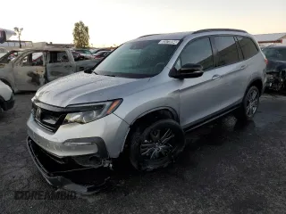 2022 Honda Pilot Sport z VIN 5FNYF5H38NB014959, wystawiony jako Copart lot #83473894 z przebiegiem 69 693 mil mil oraz Czysty tytuł • Clean title. Historia ofert i sprzedaży dostępna na DreamBid. Obrazek 1.
