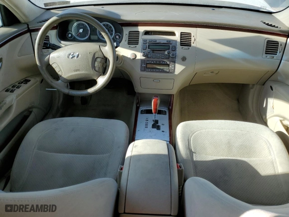 2006 Hyundai Azera SE with VIN KMHFC46FX6A136882, listed as a Copart auction lot 77377864 with 165,124 mi miles and Salvage Title. Bid and sale history available at carsss.com. Image 8.