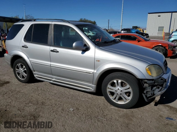 2001 Mercedes-Benz M 320/430/500 z VIN 4JGAB54E91A274807, wystawiony jako Copart lot #50099165 z przebiegiem 250 220 mil mil oraz Szkoda całkowita • Salvage title. Historia ofert i sprzedaży dostępna na DreamBid. Obrazek 4.