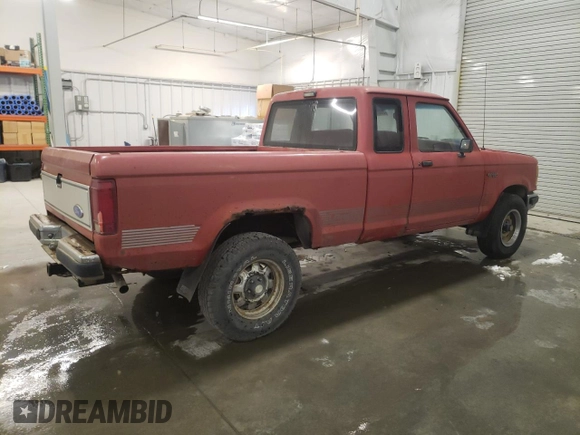 1990 Ford Ranger with VIN 1FTCR15T6LPB12535, listed as a Copart auction lot 80228504 with 58,980 mi miles and Salvage Title. Bid and sale history available at carsss.com. Image 3.