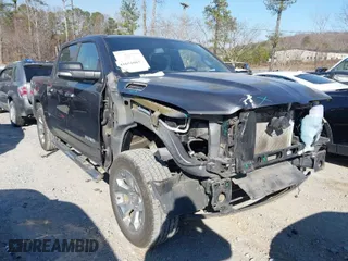 2019 Ram 1500 Big Horn/Lone Star with VIN 1C6SRFFT0KN627457, listed as a IAAI auction lot 41651087 with 121,137 mi miles. Bid and sale history available at carsss.com. Image 1.