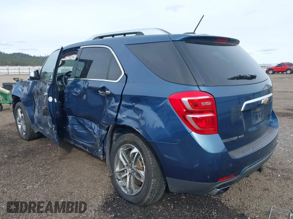 2017 Chevrolet Equinox Premier with VIN 2GNFLGE34H6222158, listed as a IAAI auction lot 41771377 with 70,614 mi miles. Bid and sale history available at carsss.com. Image 3.