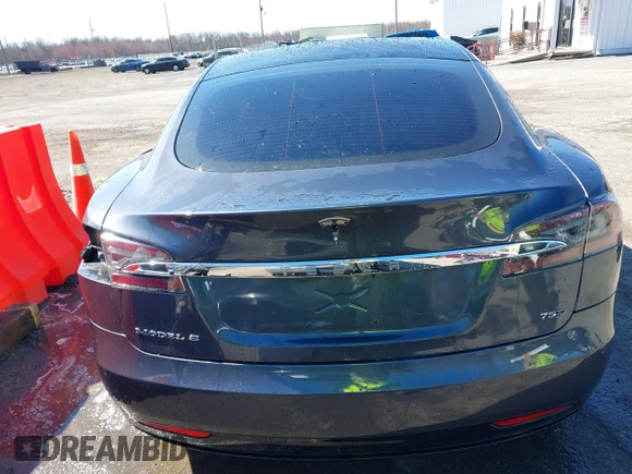 2017 Tesla Model S 100D with VIN 5YJSA1E22HF210635, listed as a IAAI auction lot 41854125 with 112,323 mi miles. Bid and sale history available at carsss.com. Image 17.