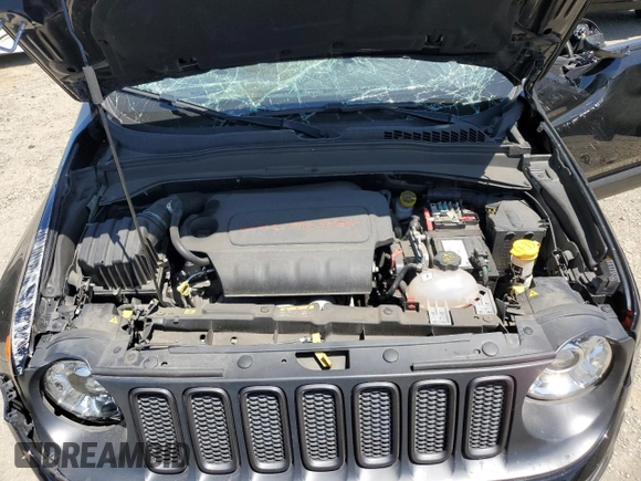 2018 Jeep Renegade Trailhawk with VIN ZACCJBCB8JPH60403, listed as a Copart auction lot 58562765 with 43,009 mi miles and Salvage title. Bid and sale history available at DreamBid. Image 12.