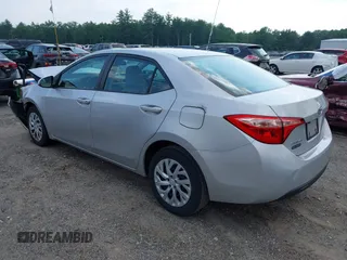 2018 Toyota Corolla L with VIN 2T1BURHE7JC038172, listed as a IAAI auction lot 42473864 with 83,657 mi miles and . Bid and sale history available at DreamBid. Image 3.