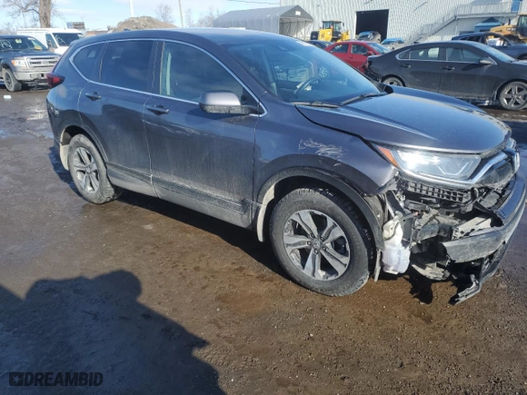 2020 Honda CR-V LX with VIN 2HKRW2H22LH240973, listed as a Copart auction lot 46816485 with 92,711 mi miles and Salvage Title. Bid and sale history available at carsss.com. Image 4.