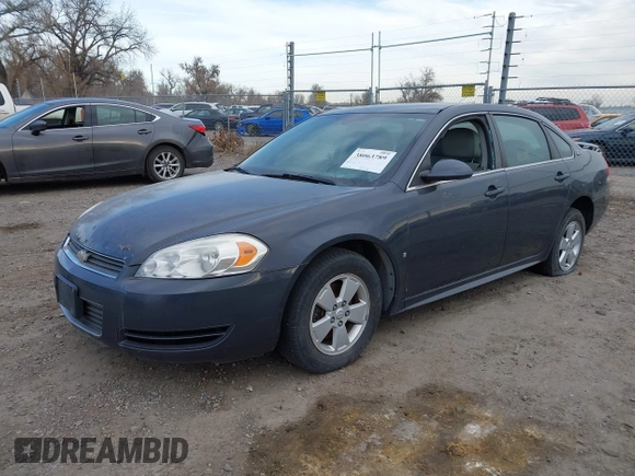 2009 Chevrolet Impala LT with VIN 2G1WT57K491196640, listed as a IAAI auction lot 38063789 with Not Provided miles and . Bid and sale history available at DreamBid. Image 2.