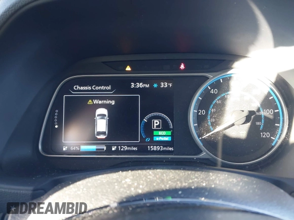 2023 Nissan LEAF SV Plus z VIN 1N4CZ1CV4PC558920, wystawiony jako IAAI lot #41332755 z przebiegiem 15 893 mil mil oraz . Historia ofert i sprzedaży dostępna na DreamBid. Obrazek 7.