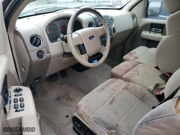 2008 Ford F-150 XLT with VIN 1FTPX125X8KE94859, listed as a Copart auction lot 43283515 with NaN miles and Salvage Title. Bid and sale history available at carsss.com. Image 8.