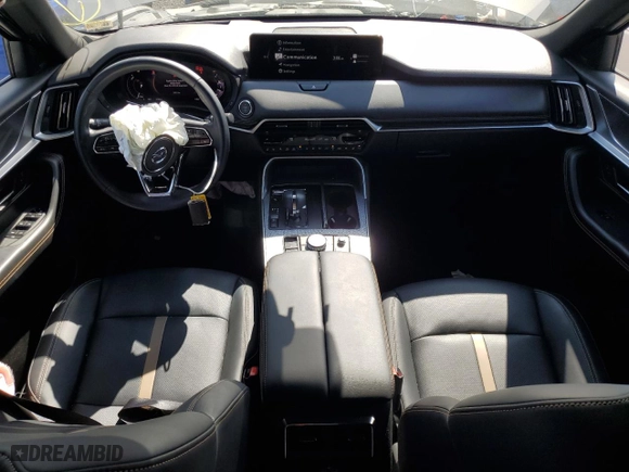 2024 Mazda CX-90 PHEV Premium Plus with VIN JM3KKEHA7R1104710, listed as a Copart auction lot 51713265 with 5,125 mi miles and Salvage Title. Bid and sale history available at carsss.com. Image 8.