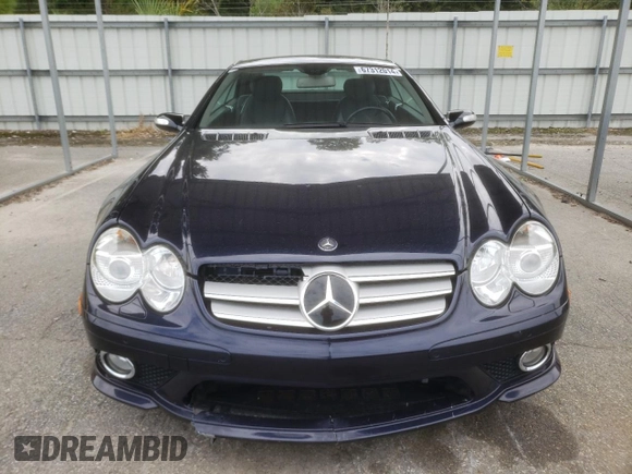 2008 Mercedes-Benz SL 550 with VIN WDBSK71F88F139931, listed as a Copart auction lot 67312014 with 117,877 mi miles and Salvage title. Bid and sale history available at DreamBid. Image 5.