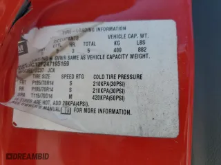 2004 Chevrolet Cavalier with VIN 1G1JC12F247195169, listed as a Copart auction lot 52521815 with 124,438 mi miles and Salvage Title. Bid and sale history available at carsss.com. Image 15.