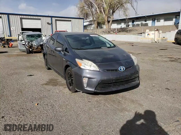 2013 Toyota Prius One with VIN JTDKN3DU1D5659951, listed as a Copart auction lot 49708025 with 125,471 mi miles and Salvage Title. Bid and sale history available at carsss.com. Image 11.