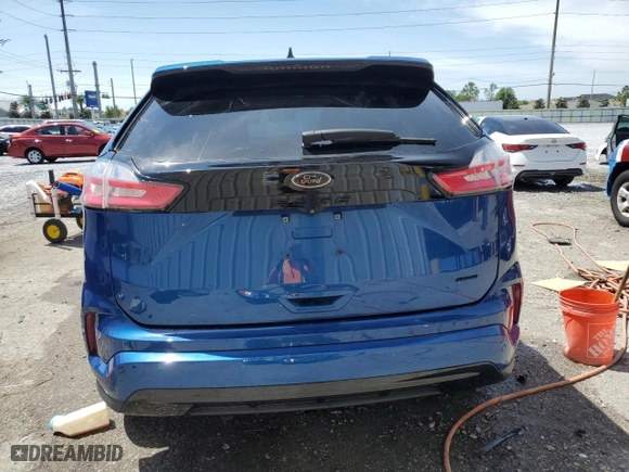 2022 Ford Edge SE with VIN 2FMPK4G9XNBA79294, listed as a Copart auction lot 51286585 with 16,181 mi miles and Non Repairable. Bid and sale history available at carsss.com. Image 6.