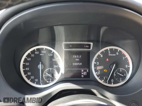 2019 Infiniti QX30 Luxe with VIN SJKCH5CR2KA011265, listed as a Copart auction lot 54603635 with 38,859 mi miles and Salvage title. Bid and sale history available at DreamBid. Image 9.