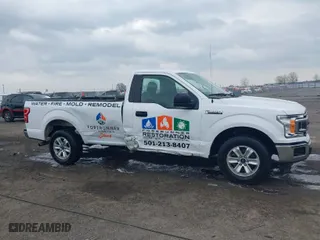 2019 Ford F-150 XL with VIN 1FTMF1C53KKD08509, listed as a IAAI auction lot 41742988 with 98,470 mi miles. Bid and sale history available at carsss.com. Image 13.