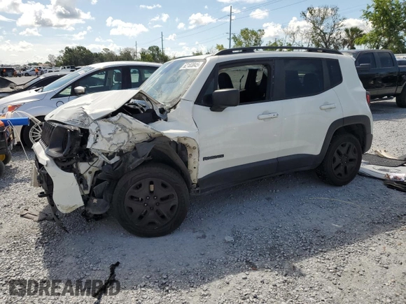 2021 Jeep Renegade Sport with VIN ZACNJDAB6MPM51716, listed as a Copart auction lot 62183845 with Not provided miles and Non repairable. Bid and sale history available at DreamBid. Image 1.