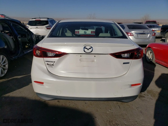 2014 Mazda Mazda3 i Touring with VIN 3MZBM1V74EM100516, listed as a Copart auction lot 42205995 with NaN miles and Salvage Title. Bid and sale history available at carsss.com. Image 6.