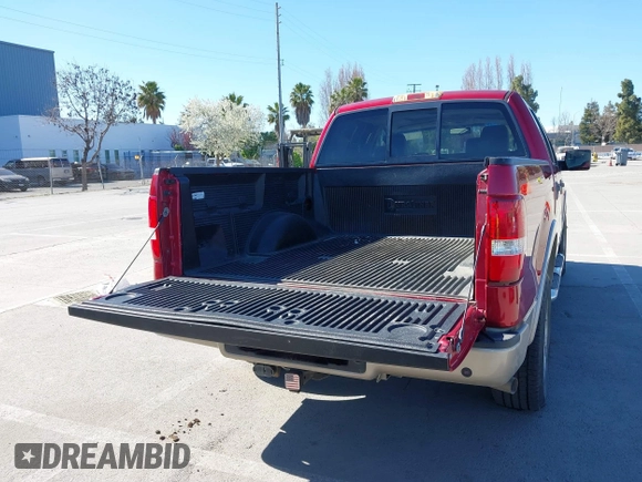 2008 Ford F-150 XLT with VIN 1FTPW14508FA60278, listed as a IAAI auction lot 41868870 with 118,222 mi miles. Bid and sale history available at carsss.com. Image 17.