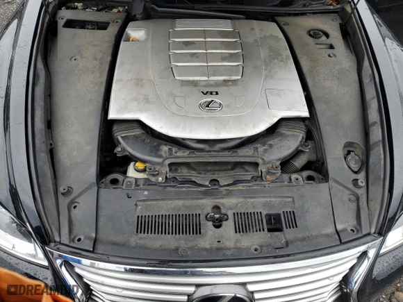 2013 Lexus LS 460 L with VIN JTHDL5EF5D5005883, listed as a Copart auction lot 74558384 with 242,906 mi miles and Salvage Title. Bid and sale history available at carsss.com. Image 12.