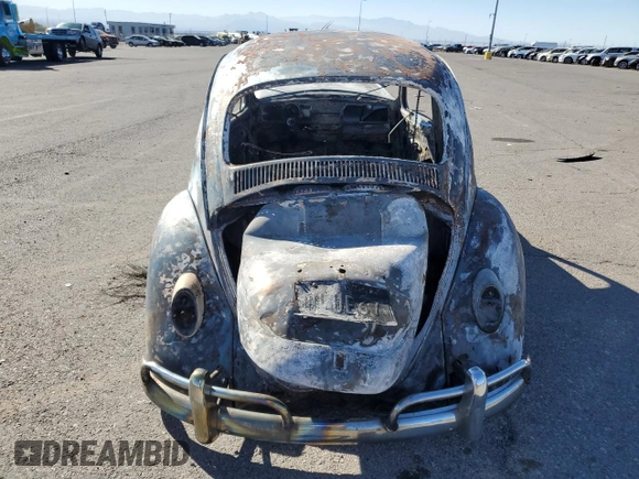 1961 Volkswagen Beetle with VIN 3538112, listed as a Copart auction lot 76119704 with Not Provided miles and Non Repairable. Bid and sale history available at DreamBid. Image 6.
